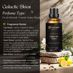 Ethlauff Men's Cologne fragrance oil label closeup for premium candles and soaps.