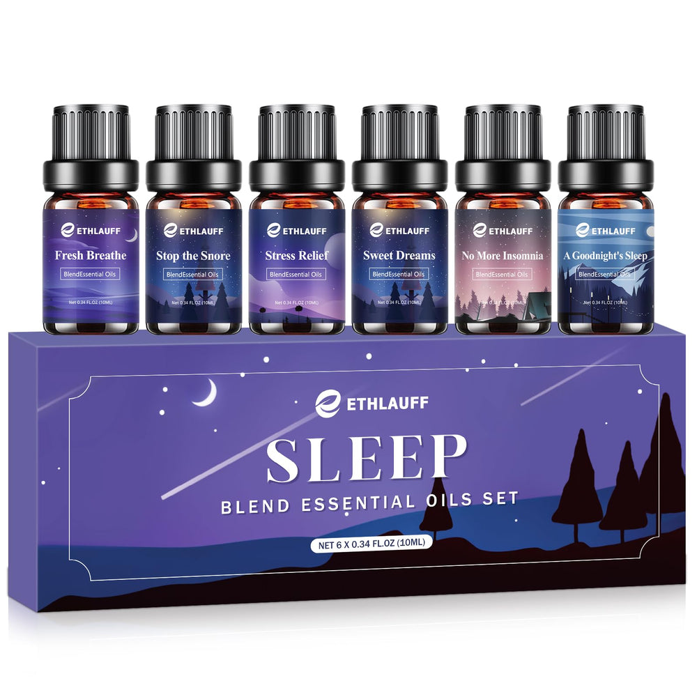Ethlauff Sleep Essentials Set bottle pour for easy diffuser refills