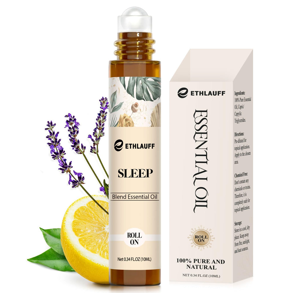 Ethlauff Sleep Roll-On bottle for calming bedtime routine and on-the-go relaxation for women