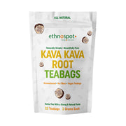 Ethnospot Kava Kava Root Tea Bag closeup for a calming evening ritual