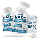 ETOVO NAD+ Plus bottle front for easy daily energy support.