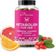 Eu Natural Metabolism for Her bottle pouring capsules for daily appetite control