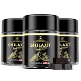 Eullsi Shilajit Gummies bottle close-up for convenient daily energy support.