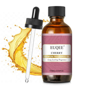 EUQEE Cherry Fragrance Oil bottle with premium packaging for precise scent control.