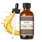 EUQEE Coconut Cream fragrance oil bottle with dropper for precise scent control