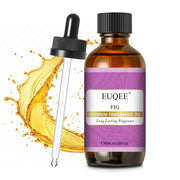 EUQEE Fig Fragrance Oil bottle in amber glass for long lasting aroma.