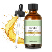 EUQEE green apple front label showing clear product identity and freshness benefit