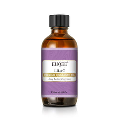 EUQEE Lilac Fragrance Oil bottle ready for diffusion and DIY projects.