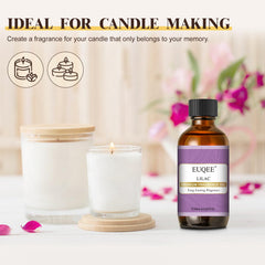 EUQEE Lilac diffuser setup enhances room ambience.