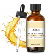EUQEE Orange Blossom fragrance oil bottle with dropper for precise diffusing