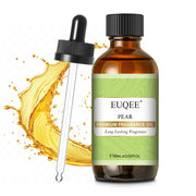 EUQEE Pear Fragrance Oil in amber bottle with long-lasting scent