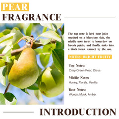 Diffuser blend using EUQEE Pear Fragrance Oil for a refreshing space