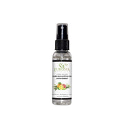 EuroSpa Aromatics pure eucalyptus showermist bottle releasing citrus aroma for refreshing showers.