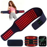 EVATEALE red light therapy belt front view for targeted back and abdomen relief