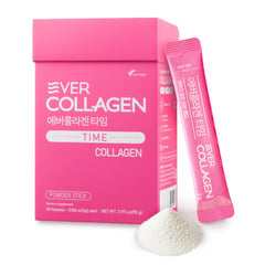 Ever Collagen Time NewTree apple flavor stick pack for a convenient daily beauty boost.
