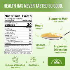 EverSmith Organics sea moss gel texture close-up shows creamy consistency for sauces.