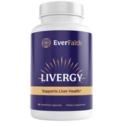 Everfaith Livergy bottle front label signaling liver support benefits