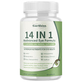 EVERVISION bottle front view shows the 14-in-1 eye formula for daily use.