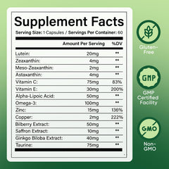EVERVISION capsules close-up indicate convenient daily eye nutrition support.