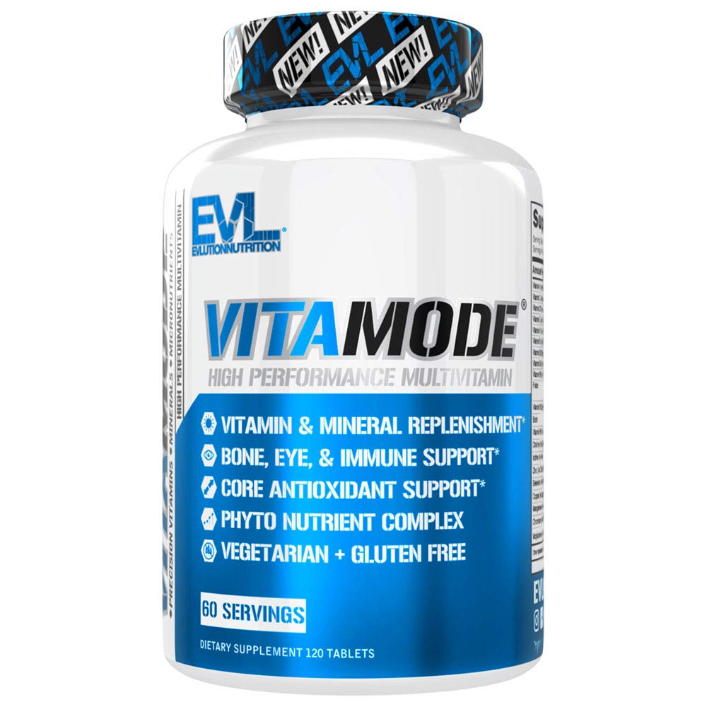 EVL Advanced Daily Multivitamin bottle front view for men supports energy and immune health