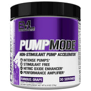 EVL PumpMode tub front shows the product ready for a powerful training session.
