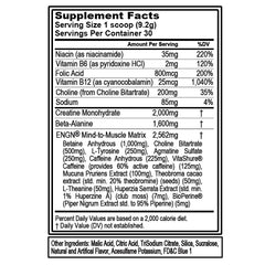 EVL ENGN Rocket Pop powder scoop ready for pre-workout energy