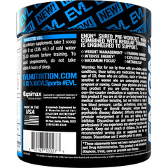 EVL Blue Raz serving being prepared for a quick energy boost before training