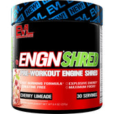 EVL Ultimate Pre-Workout cherry limeade tub for sustained gym energy