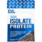 Evlution 100% Isolate chocolate powder close-up for fast, premium protein fueling