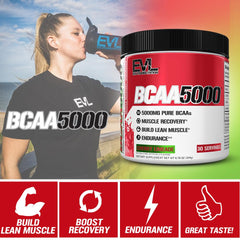 Cherry Limeade EVL BCAAs sip for refreshing recovery after training