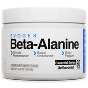 Evogen Beta-Alanine bottle for endurance training support