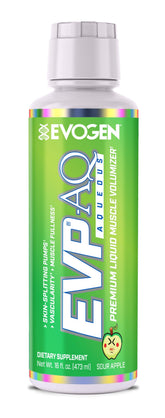 Evogen EVP AQ bottle with liquid glycerol for enhanced pumps.