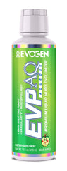 Evogen EVP AQ bottle with liquid glycerol for enhanced pumps.