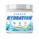 Evogen Hydration bottle being poured for quick hydration during a workout