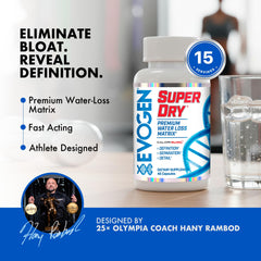 Evogen Super Dry dandelion root closeup emphasizes botanical focus