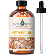 EVOKE OCCU Vetiver oil bottle with dropper for precise blending in DIY projects