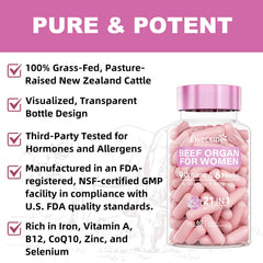 Ewecxine herbal-glandular synergy combines organ nutrients with Vitex and Ashwagandha.