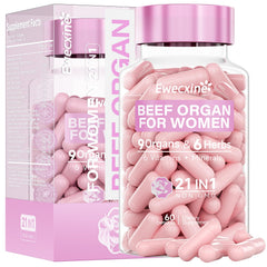 Ewecxine liver-focused capsules for natural energy and balanced vitality.