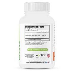 eXplicit Supplements dried onion bulbs image highlights natural source behind the supplement