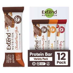 Extend Sugar Free Protein Bars variety pack for balanced energy and appetite control