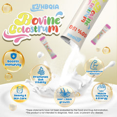 EYHBQIA colostrum powder serving packets ready for daily use and travel