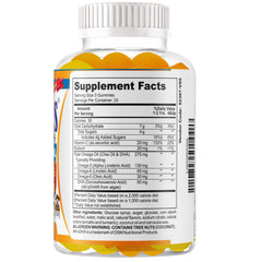 Ez-Focus Plus kids chew-fruit closeup emphasizes easy-to-chew texture and fruity taste