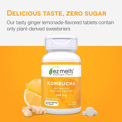 EZ Melts 2-month supply pack shows convenient packaging and ongoing gut-friendly routine.