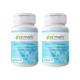 EZ Melts calcium and magnesium bottle front for easy daily use
