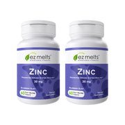 EZ Melts Zinc Blueberry Blast tablets offer immune support and convenient use.