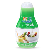 EZ-Sweetz 2-pack bottle front showing debittered stevia for zero-calorie sweetness