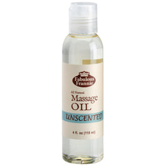 Fabulous Frannie unscented massage oil bottle ready for DIY essential oil blends