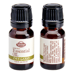 Fabulous Frannie oregano essential oil with Euro dropper cap, precise dispensing