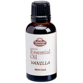 Fabulous Frannie Vanilla essential oil bottle for cozy diffuser aromas and calm spaces