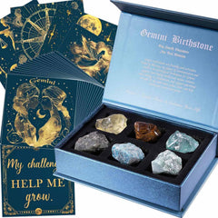 Faivykyd Gemini crystals set promotes balanced energy for daily rituals